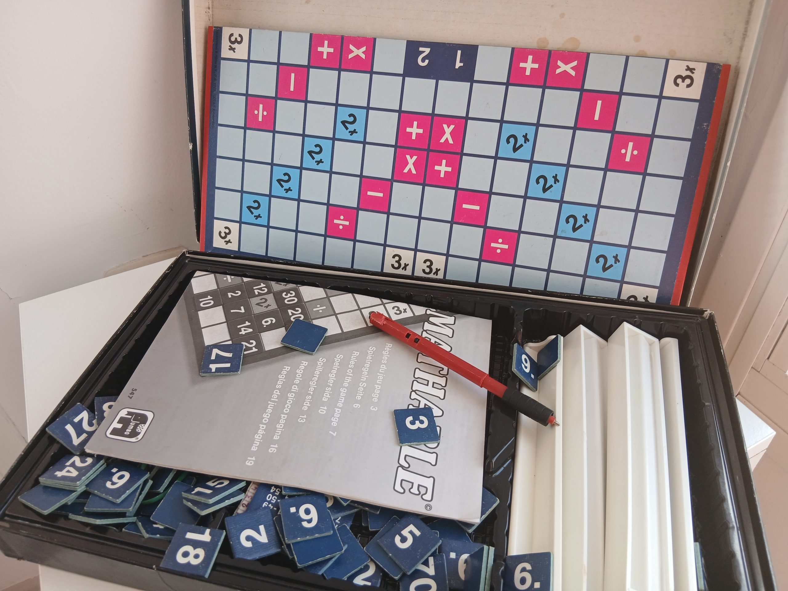 Mathable. Juego de mesa años 80 - Imagen 3