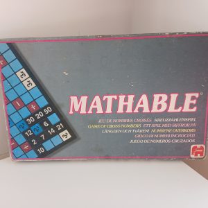 Mathable. Juego de mesa años 80